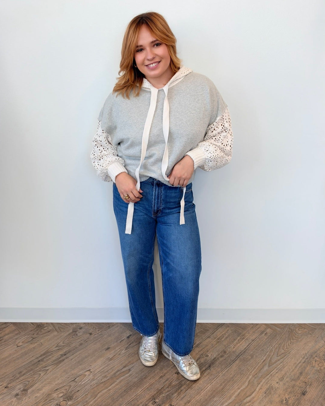 Free People Laced in Hoodiesweatshirt