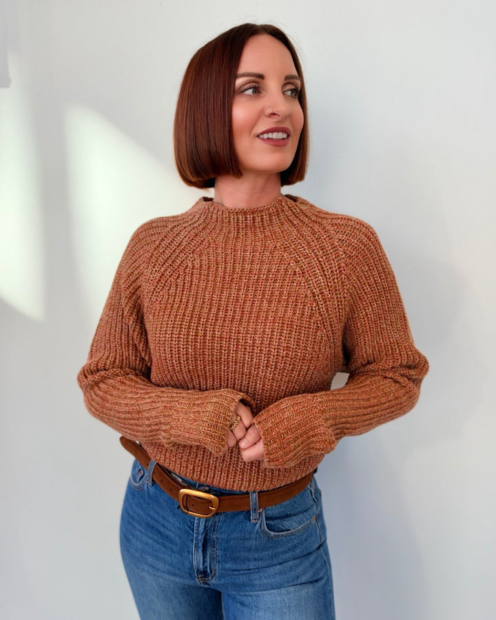 Free People Low Tide Knit Pulloverlong sleeve knit