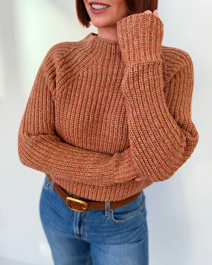 Free People Low Tide Knit Pulloverlong sleeve knit