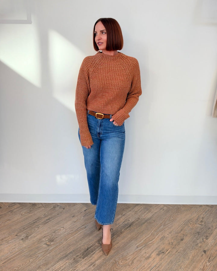 Free People Low Tide Knit Pulloverlong sleeve knit