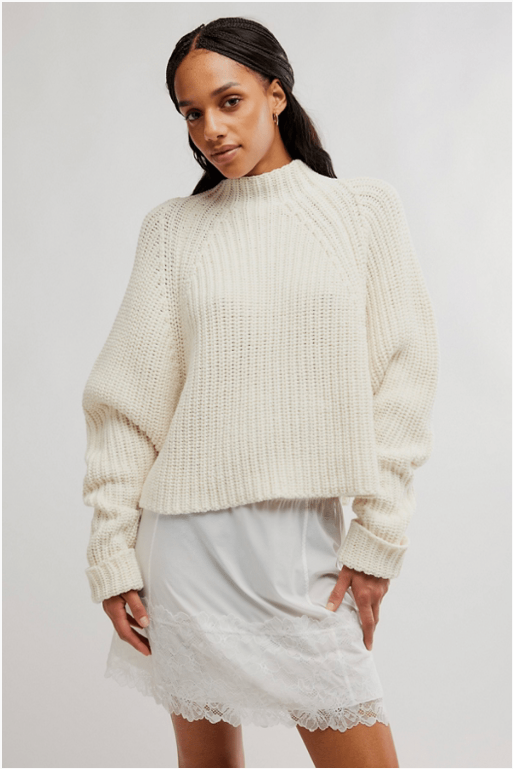 Free People Low Tide Knit Pulloverlong sleeve knit