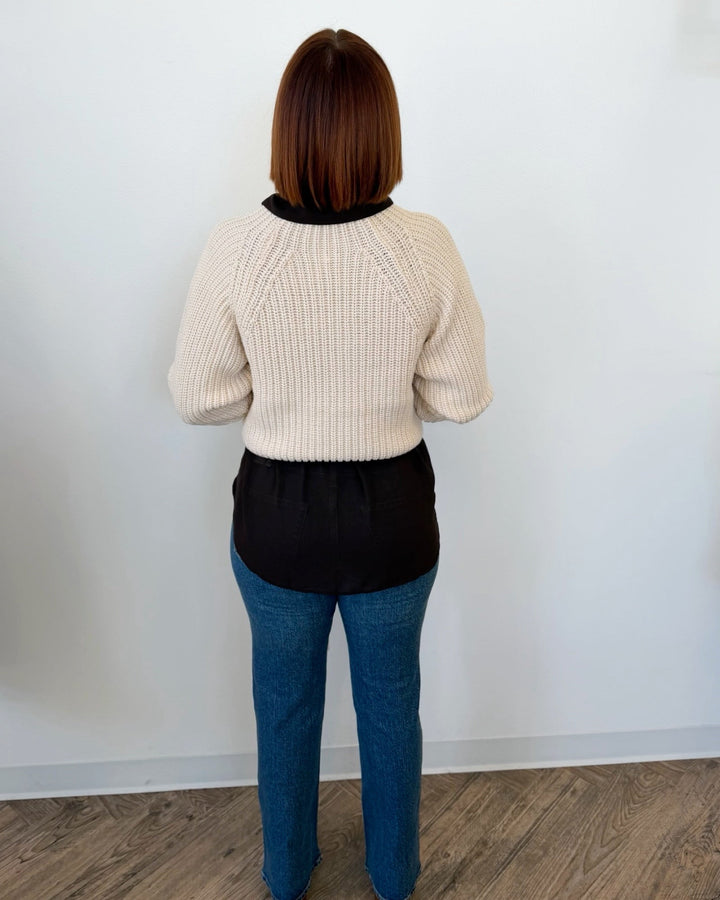 Free People Low Tide Knit Pulloverlong sleeve knit