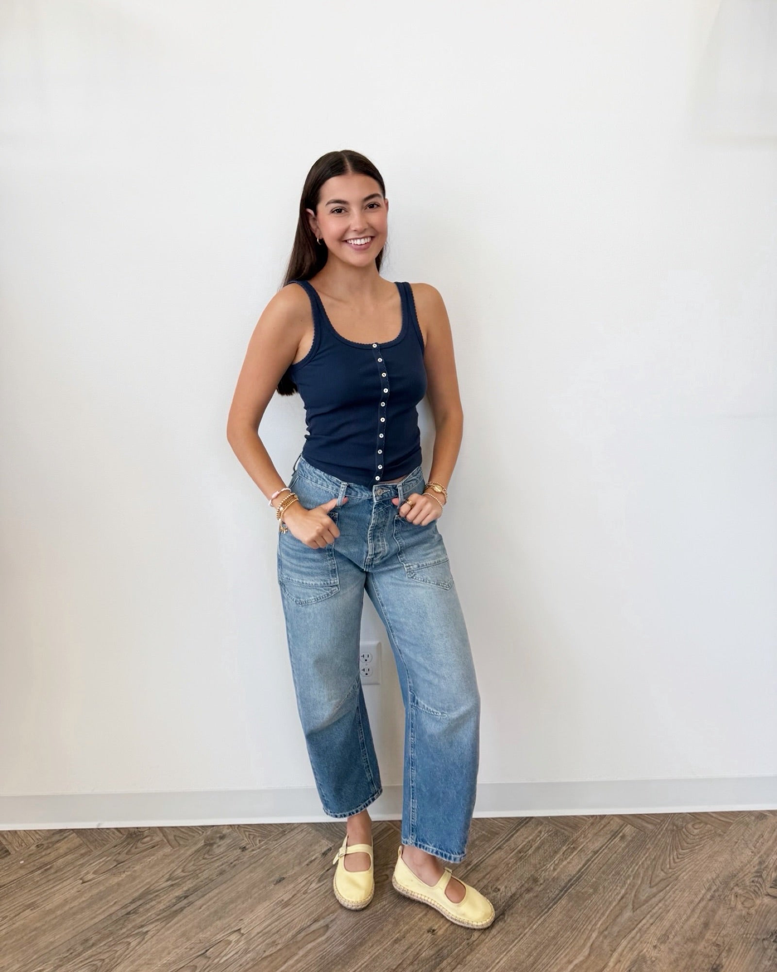 Free People Minimalist Moxie Barrel Jeans – The TLB Boutique