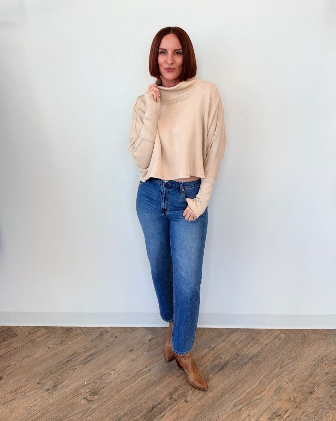 Free People My Girl Pulloverlong sleeve pullover