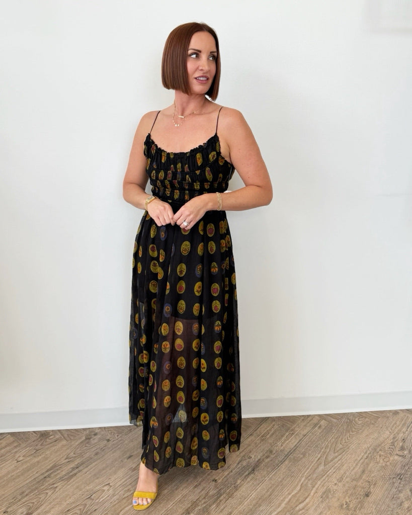 Free People One Ciella Printed Maxi Dress – The TLB Boutique