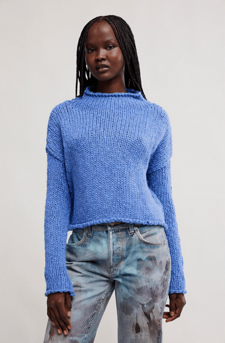 Free People Opal Rollneck Knit Sweaterlong sleeve knit