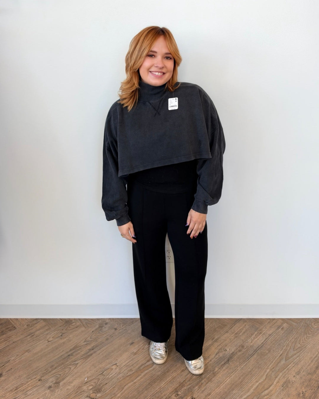 Free People Pick Up Game Pulloverlong sleeve pullover
