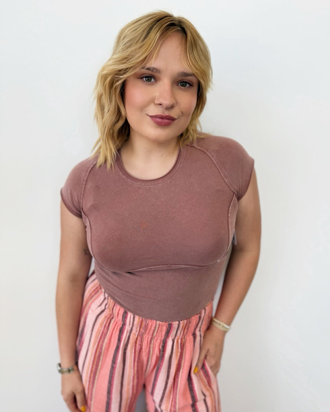 Free People Protagonist Teeshort sleeve top