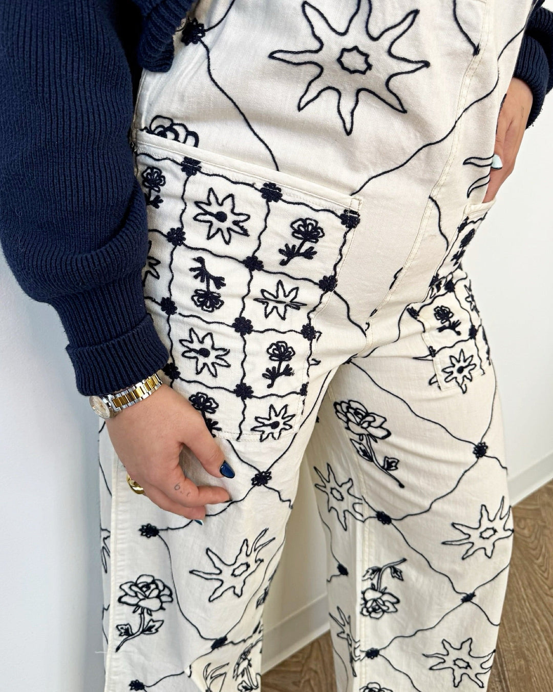 Free People Rising Sun Overalloveralls