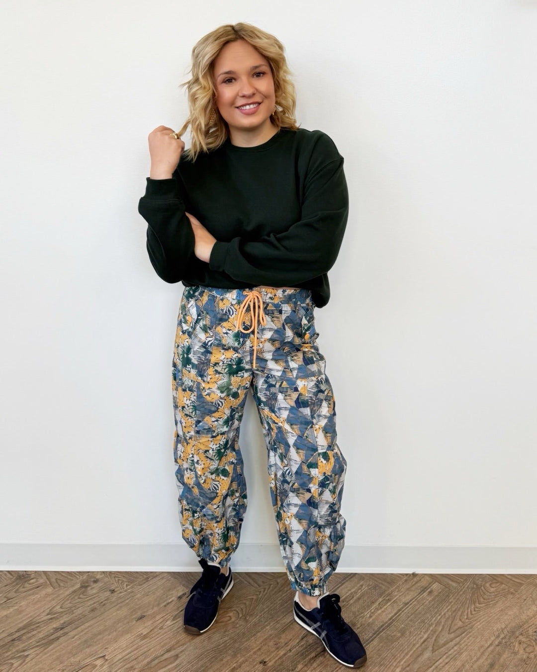 Free People Set Me Free Printed PantAthletic Pant
