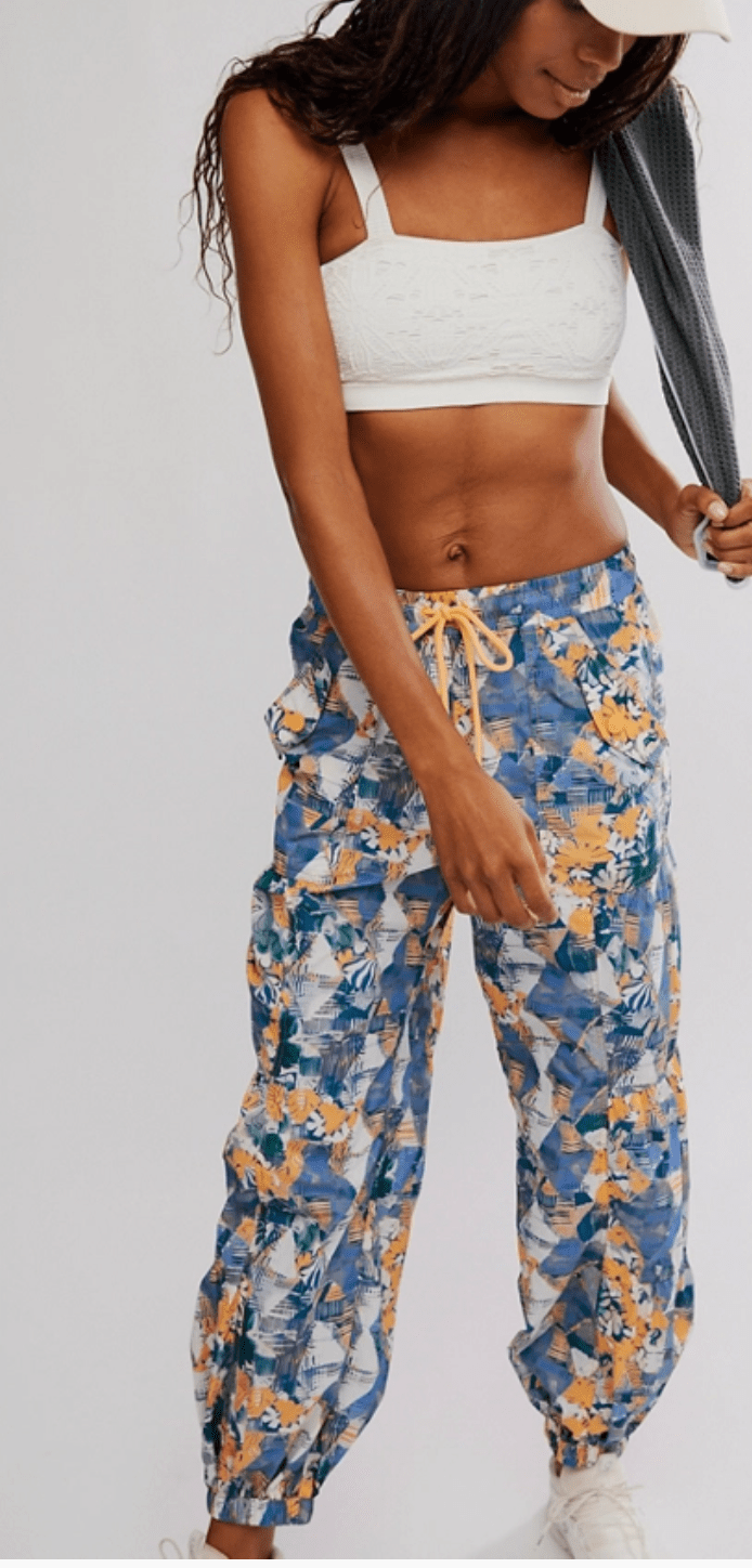 Free People Set Me Free Printed PantAthletic Pant