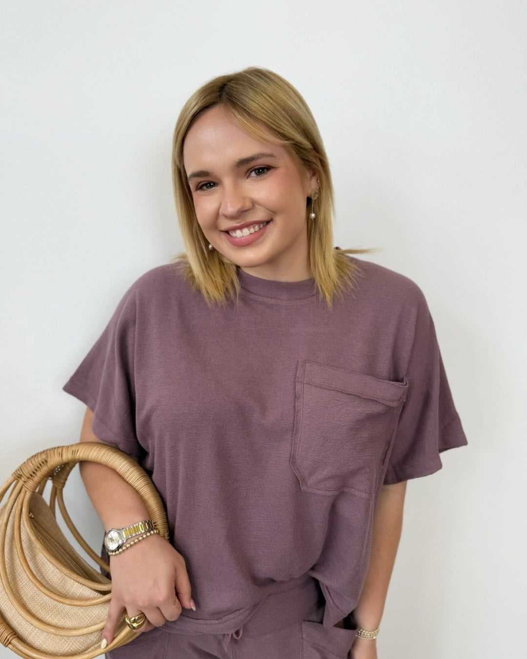 Free People Staycation Sleep Teeshort sleeve top