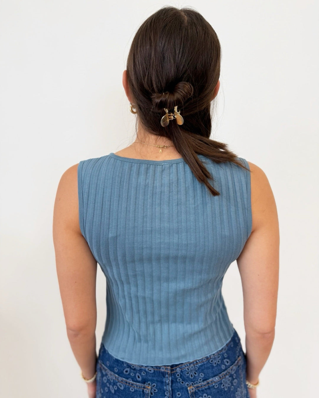 Free People Tilly Vestsleeveless knit