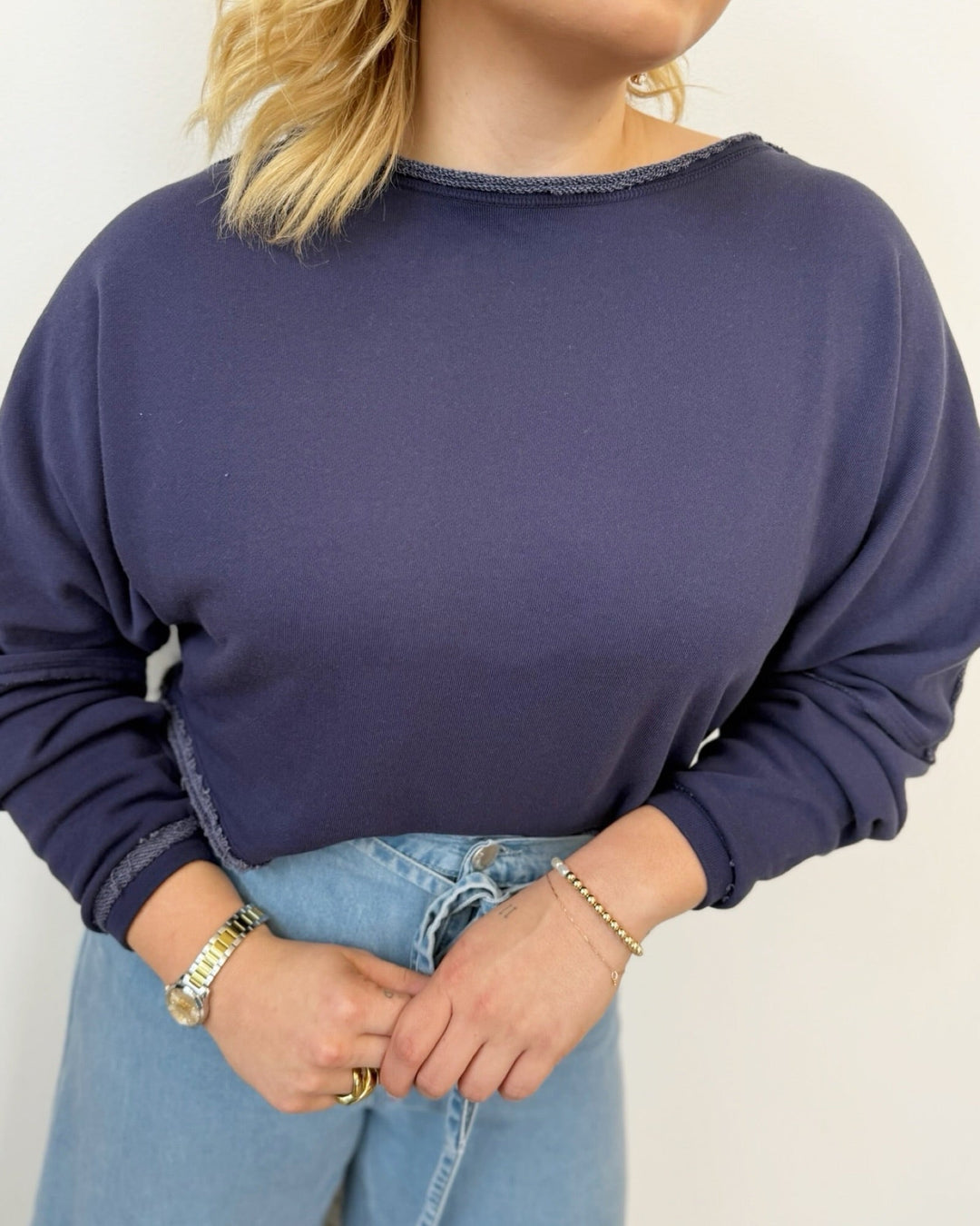 Free People To The East Pulloverlong sleeve pullover