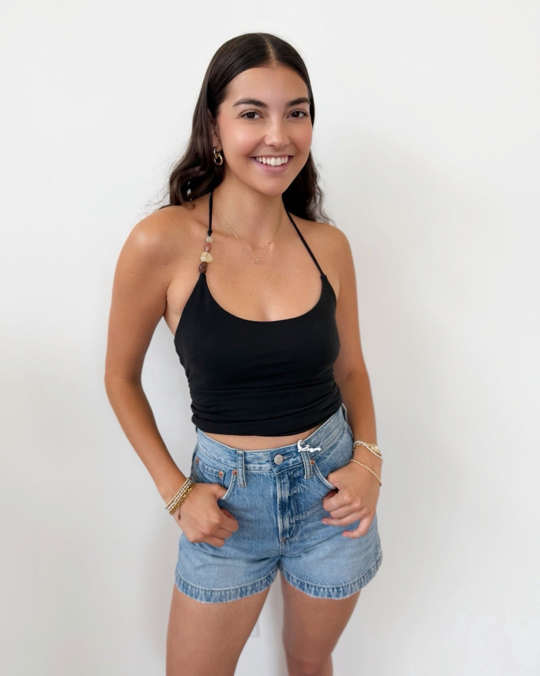 Free People Toni Beaded Tanktank top