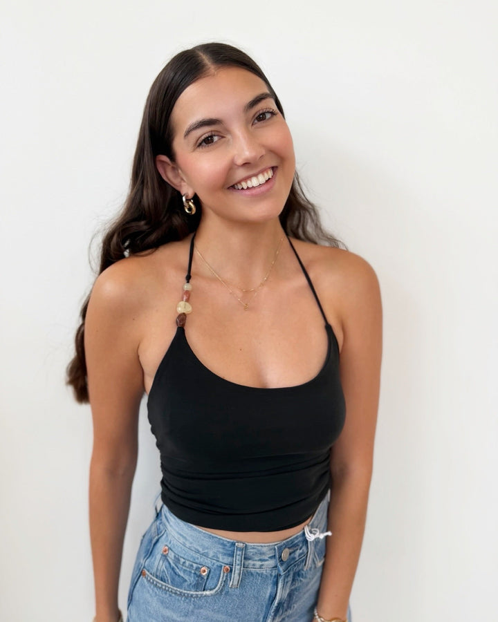 Free People Toni Beaded Tanktank top