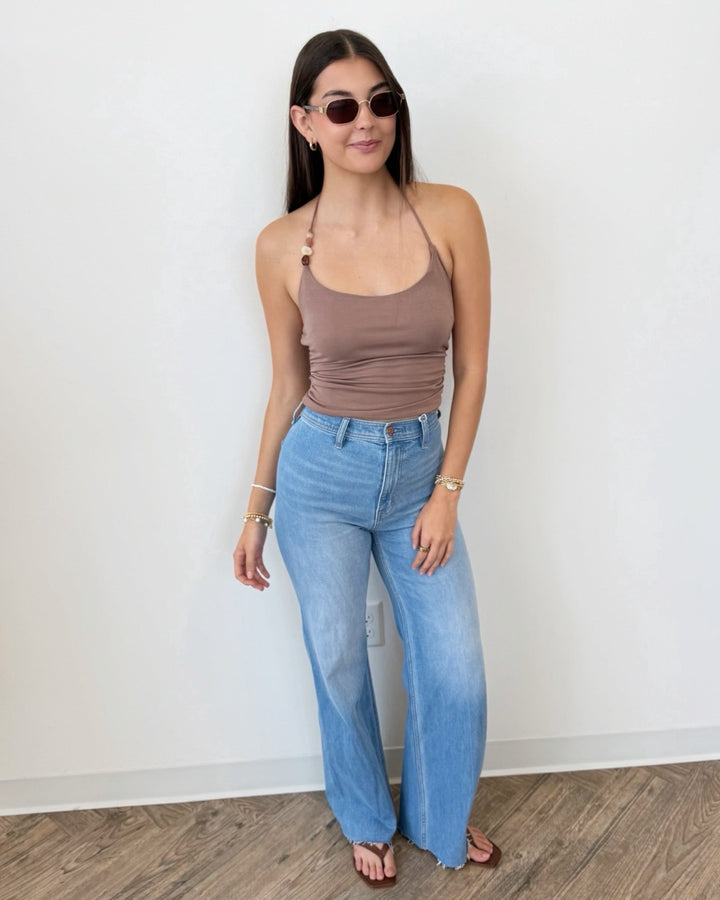 Free People Toni Beaded Tanktank top