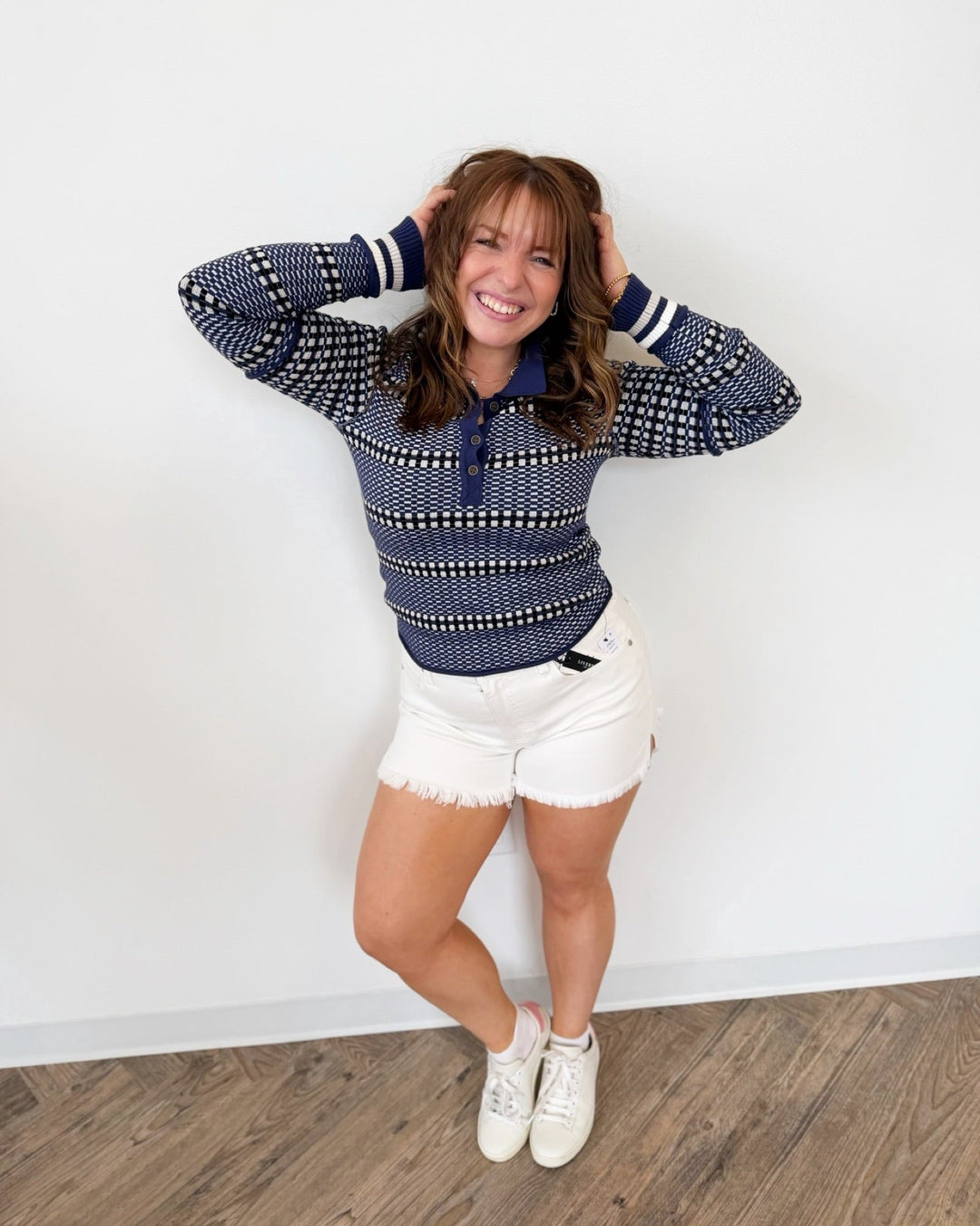 Free People WTF Level Up Toplong sleeve knit