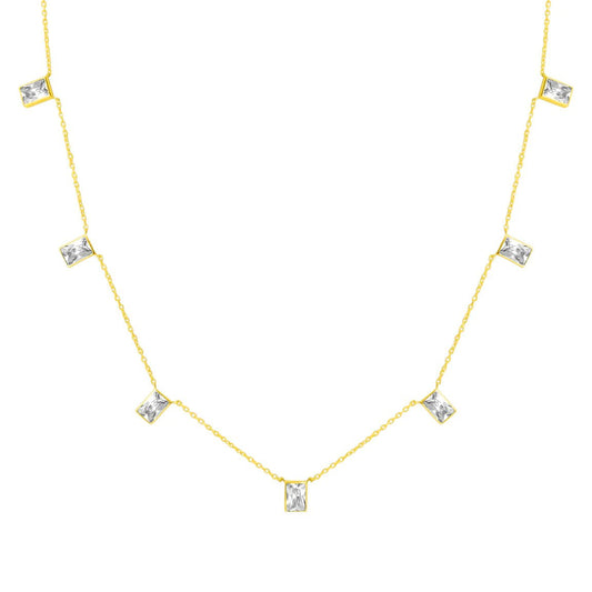 FYB Brooke Baguette NecklaceNecklace