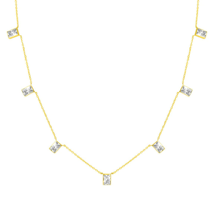 FYB Brooke Baguette NecklaceNecklace