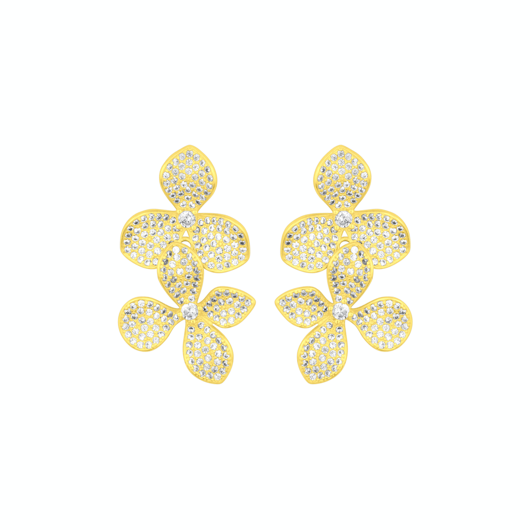 fyb Sakura Earrings: GoldEAR-SAKURA-G