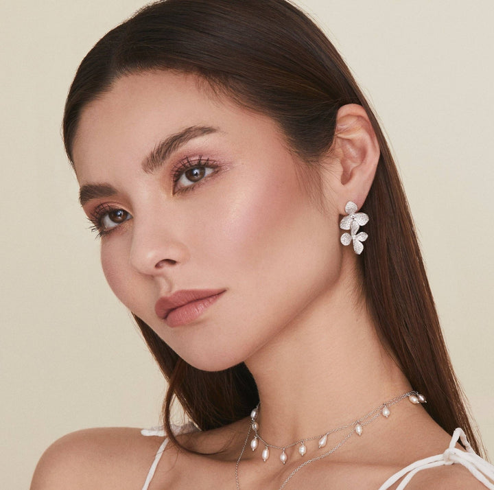fyb Sakura Earrings: SilverEAR-SAKURA-S