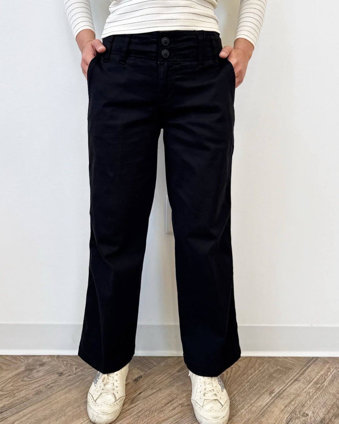 Geneva Petite Wide Leg PantCropped Pant