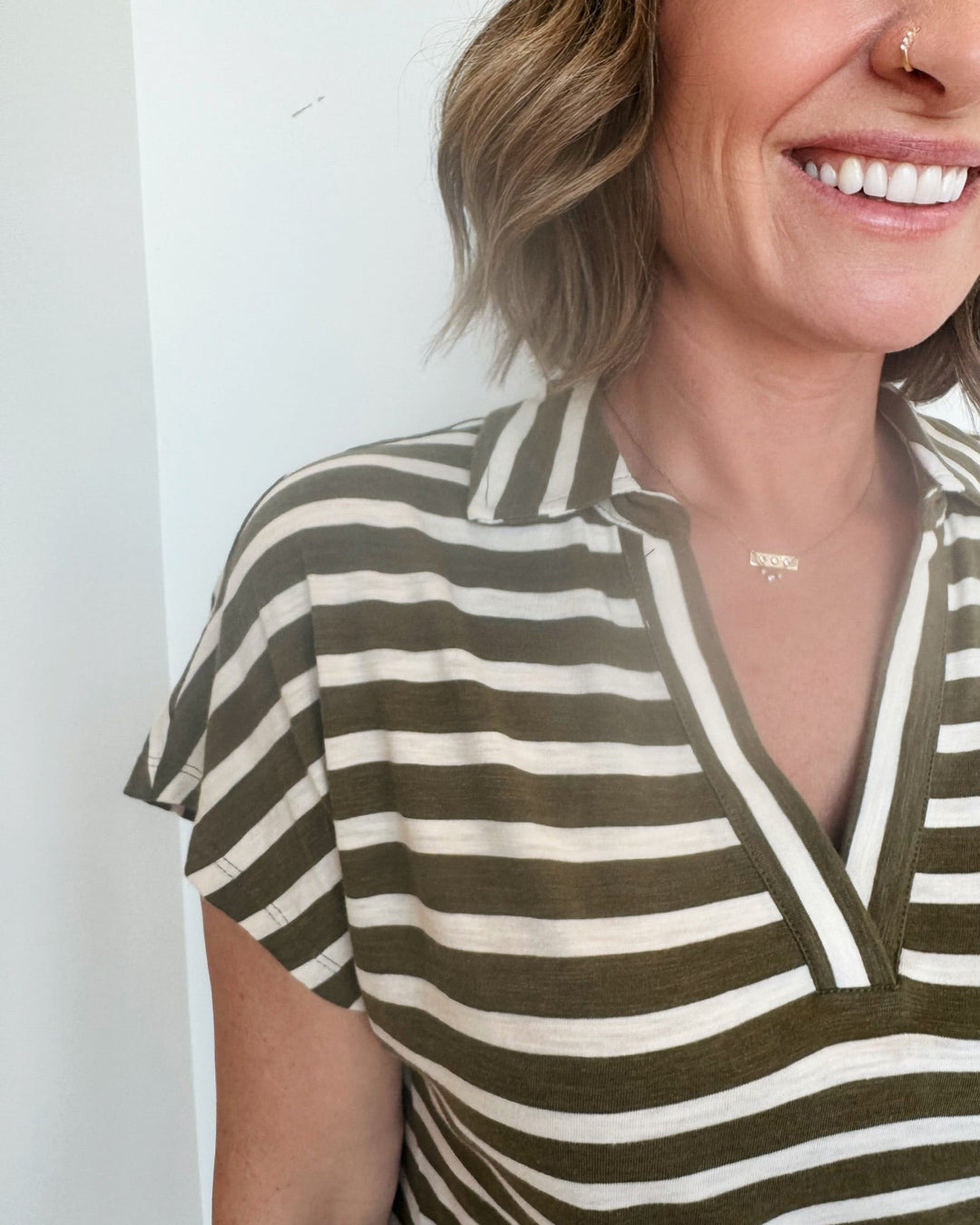 Gili T-Shirt Collared DressDress