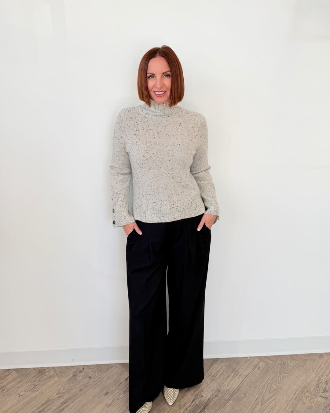 Greer Long Sleeve Turtleneck Sweaterlong sleeve knit