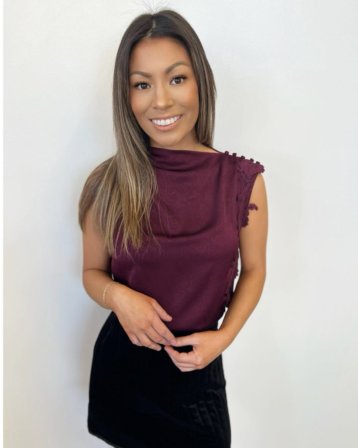 Gwyneth Velvet Mini Skirtskirt