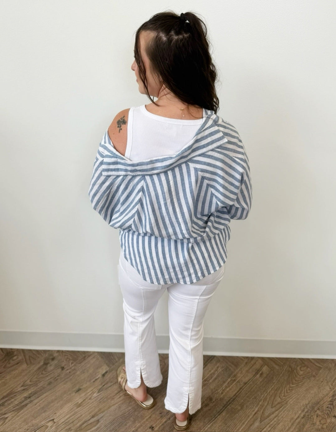 Halsey Linen Button Downbutton down shirt