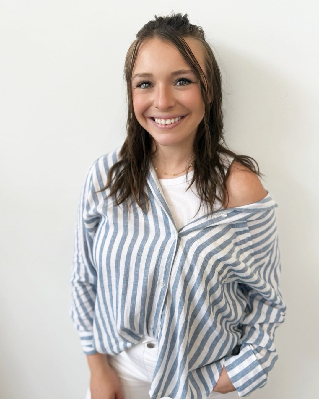 Halsey Linen Button Downbutton down shirt