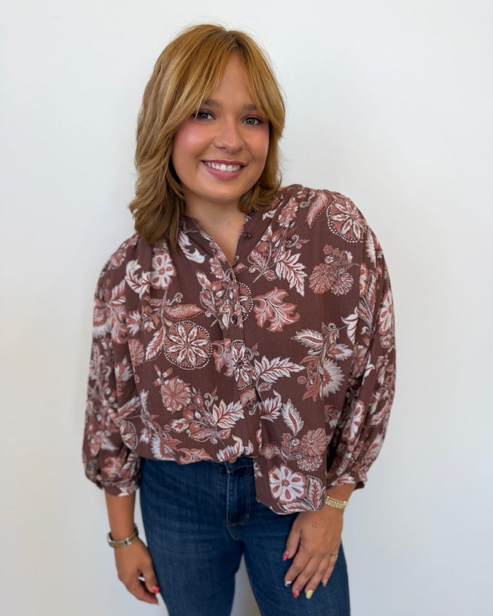 Harlan Printed Blouseblouse