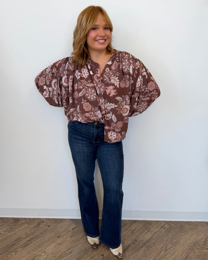 Harlan Printed Blouseblouse