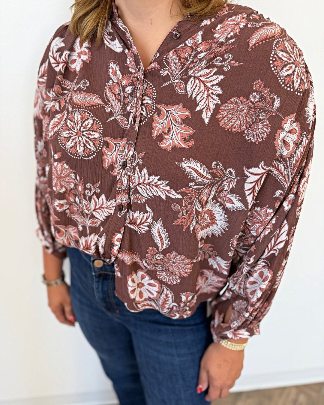 Harlan Printed Blouseblouse