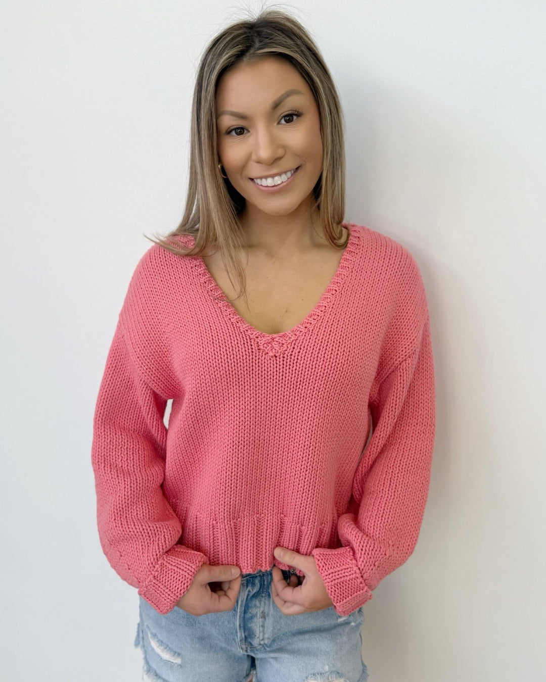 Harley V Neck SweaterSWEATER