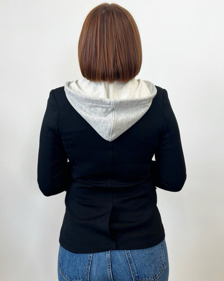 Harlin Double Breasted Blazer with HoodieBlazer