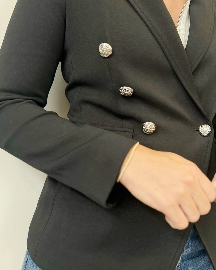 Harlin Double Breasted Blazer with HoodieBlazer