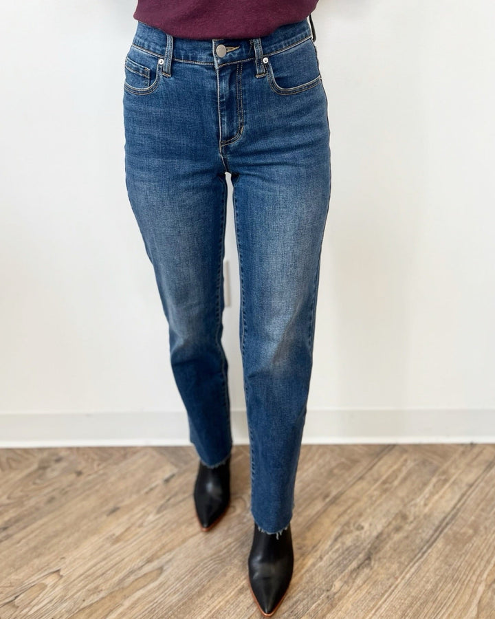 Havanna Cropped Straight Legstraight leg denim