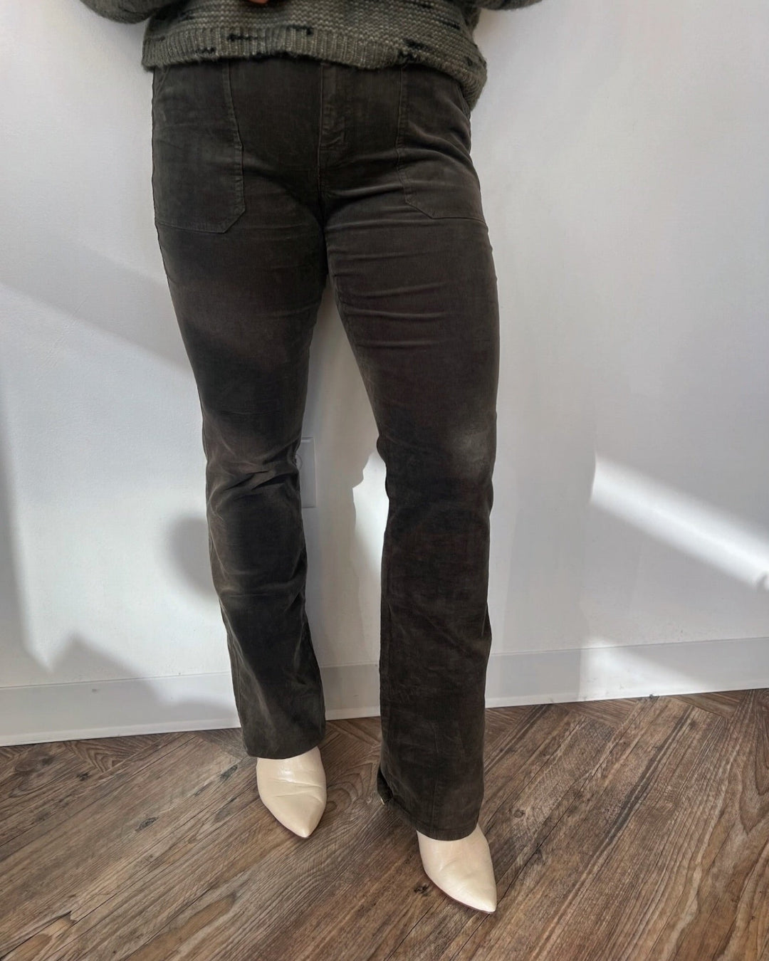 Hayden Corduroy Bootcut Pants