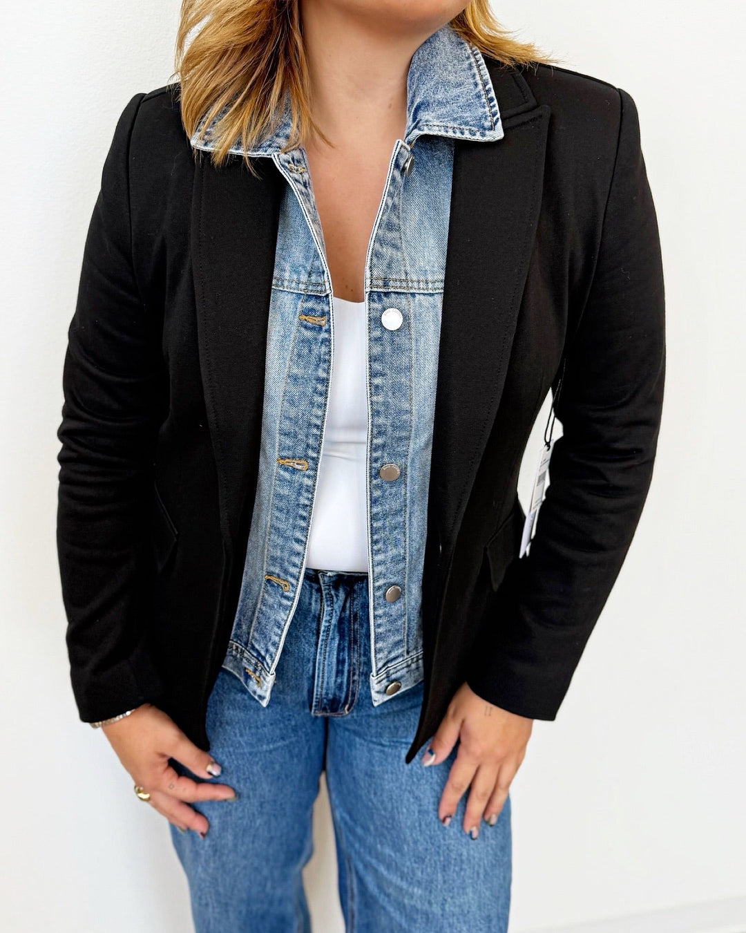 Helen Blazer with Hoodie Insertblazer