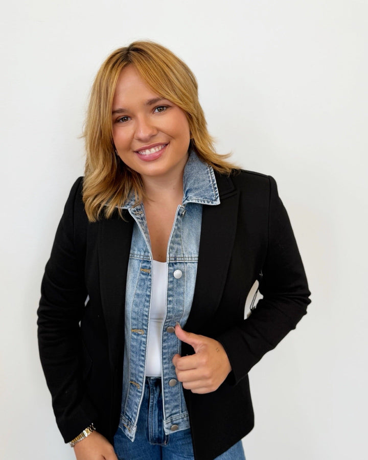 Helen Blazer with Hoodie Insertblazer