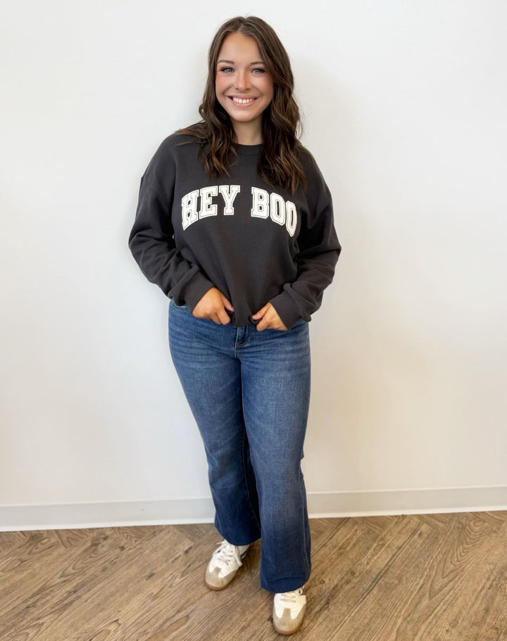 Hey Boo SweatshirtSweatshirt