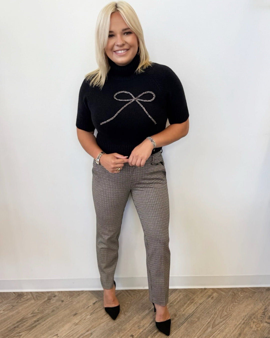 Holly Bow SweaterSWEATER