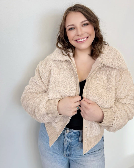 Ilona Sherpa Coatsherpa Jacket