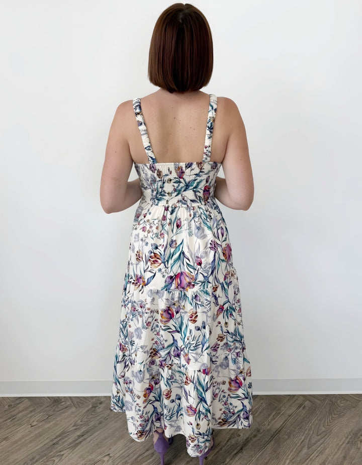 Iris V Neck Maxi DressDress