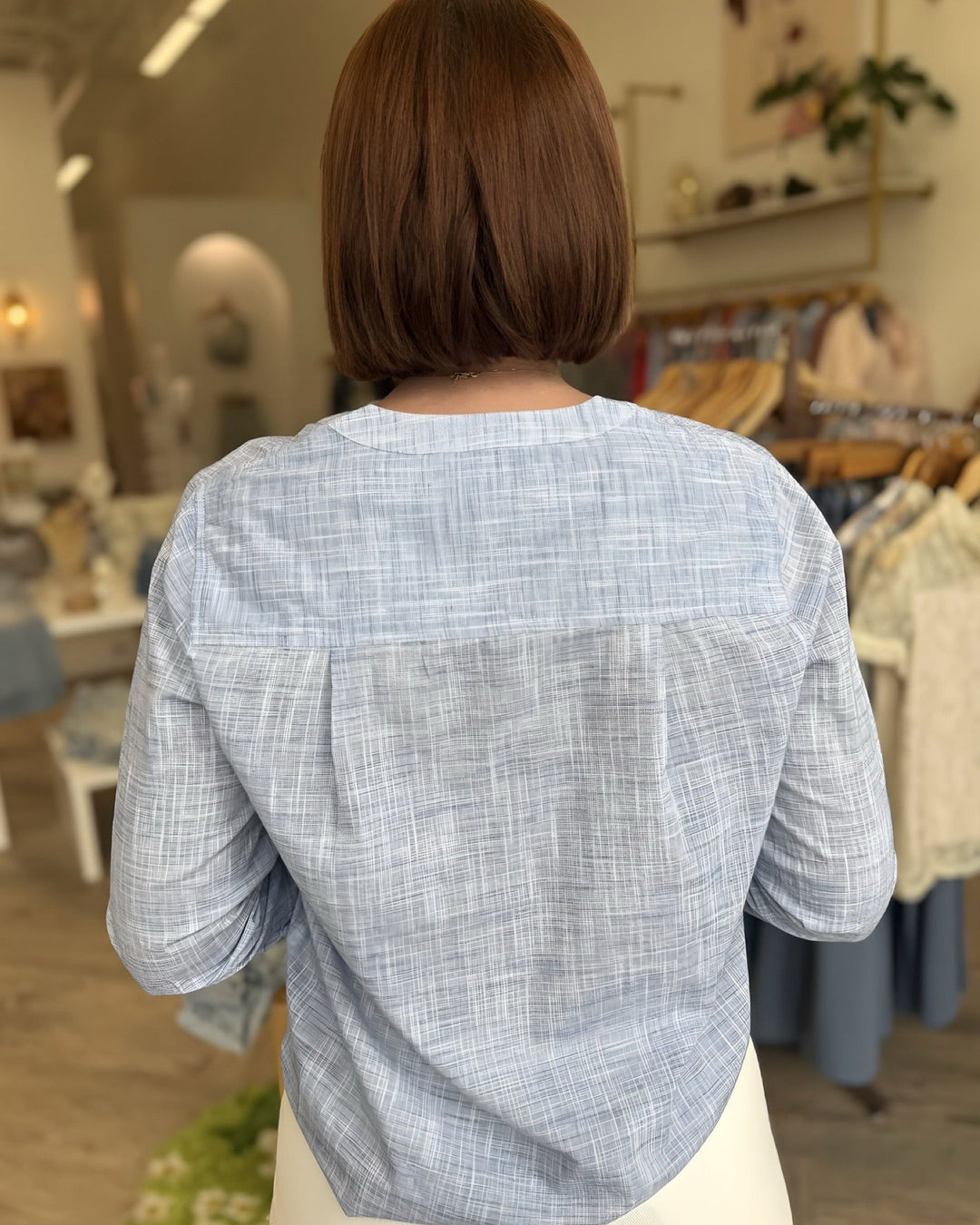 Isabeau Button Front BlouseBlouse