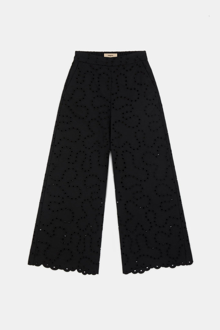 Jane Eyelet Wide Leg Pull on Pantwide leg pant