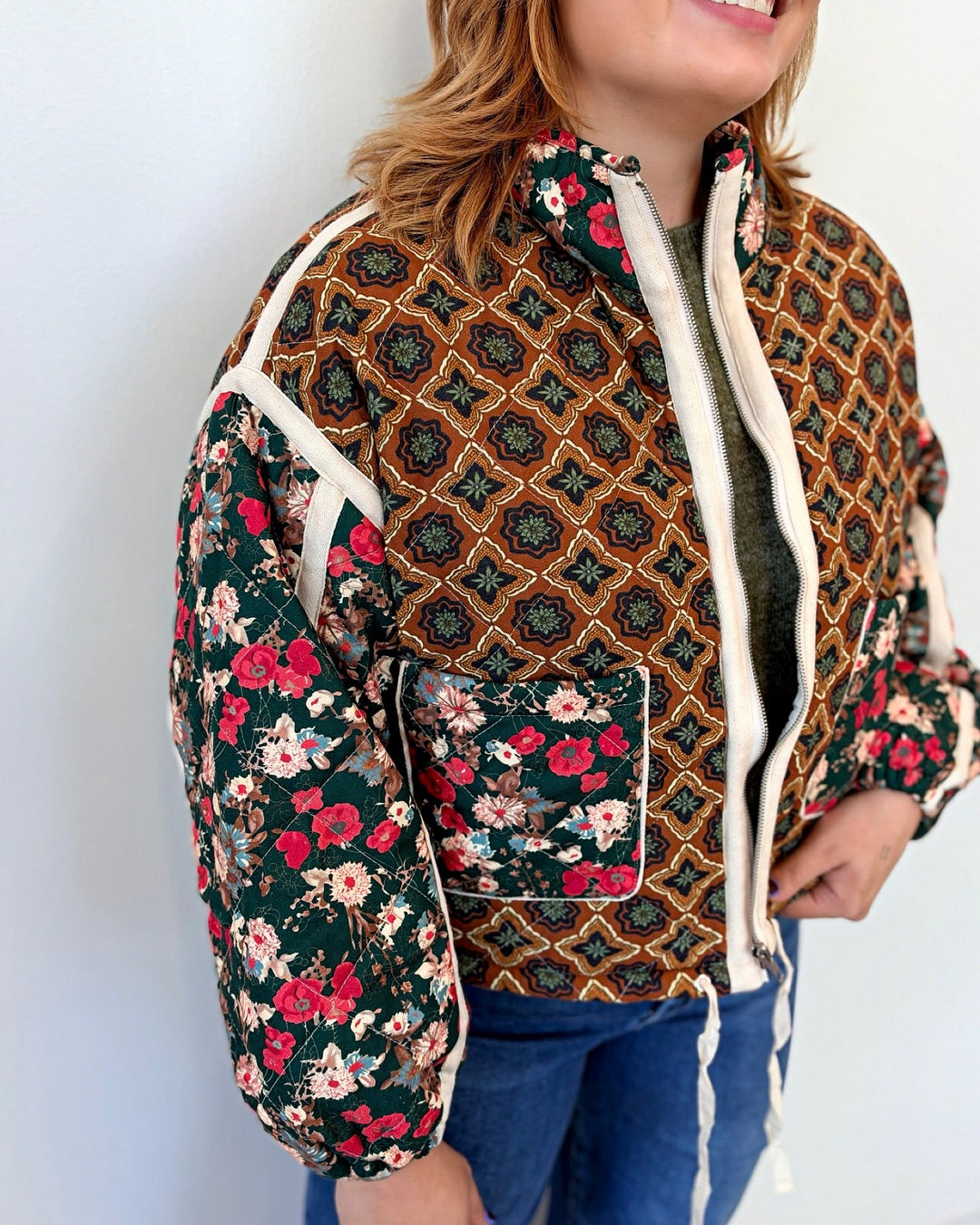 Jenny Patchwork Quilted Jacketjacket
