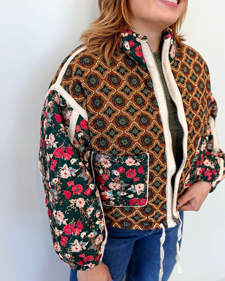 Jenny Patchwork Quilted Jacketjacket